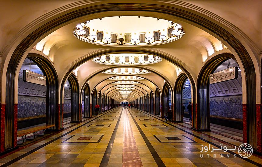  Mayakovskaya metro station